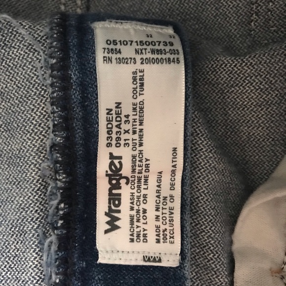 Cowboy Cut Wranglers - Picture 4 of 4